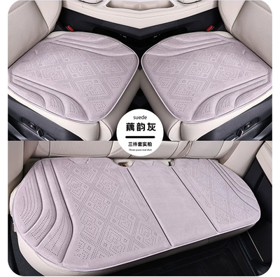Four Seasons Pad – for all seasons, factory direct - lotus-gray-front-seat-cushion-1-piece