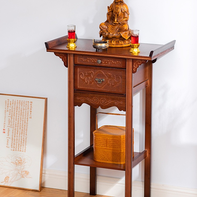 Simple Modern Altar Table for Home Use, Offering Table, Buddha Table, New Chinese Style Buddha Altar, Shrine, Buddhist Niche