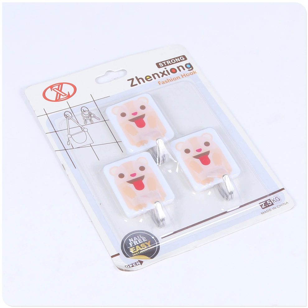 Hook wall self-adhesive punch-free strong adhesive hook wardrobe kitchen household multi-functional adhesive does not fall off the paste