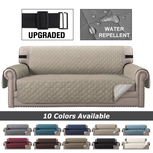 Waterproof sofa slipcover and cushion set for pets