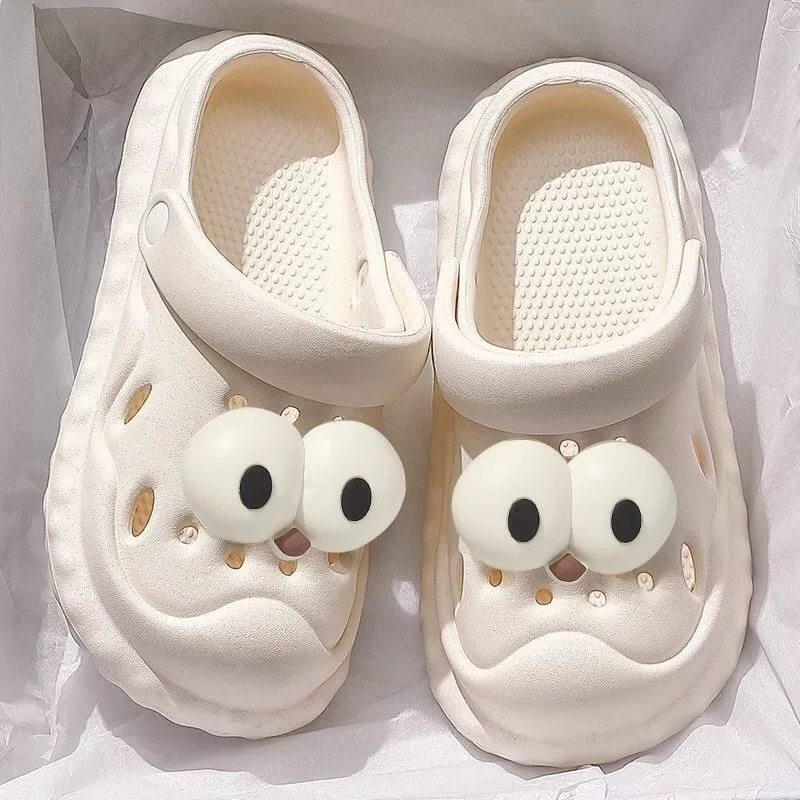 Сандалии в стиле croc женские, для DIY декора, пляжные противоскользящие закрытые, размеры 36–41
