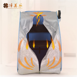 in stock Jingmeile Khan Steam Box Folding Portable Household Single Fumigator Steam Sauna Box