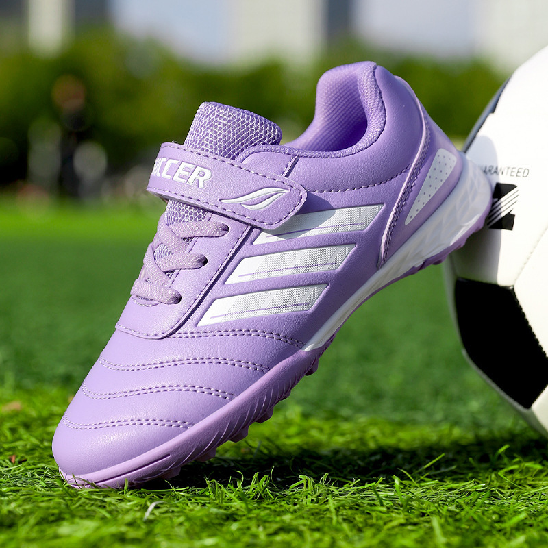 Zapatos de Fútbol Infantil con Cierre Adhesivo Transpirable y Ajustable para Entrenamiento image 5