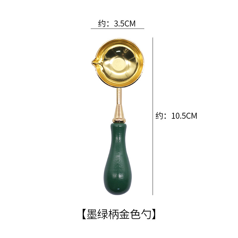 Fuego pintura cuchara vintage macaron 9 color fuego pintura sello sellado cera herramienta accesorios sobre mano cuenta sellado cera uso