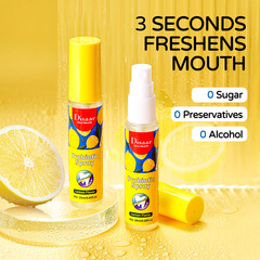 Cross-border lemon oral spray to remove bad breath, oral cleaning, portable mouthwash wholesale Mouth spray