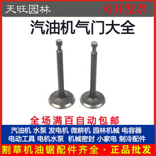 汽油发电机水泵配件152F168/170F进排气门173/177F188/190F气门杆