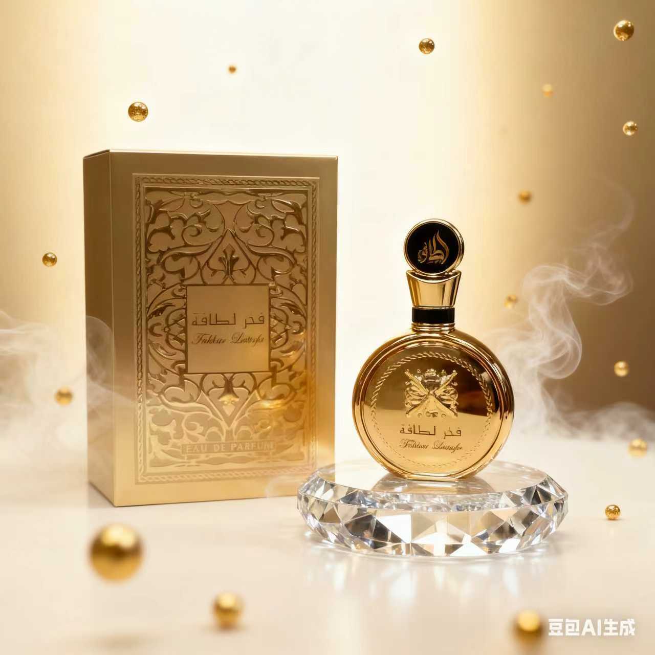 100ml fragancia árabe de Oriente Medio para hombres y mujeres neutros, comercio exterior al por mayor de Dubai duradero