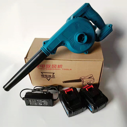 Small Household Cordless Hair Dryer High Power Lithium Industrial Computer Dust Removal Blower Dust Collector