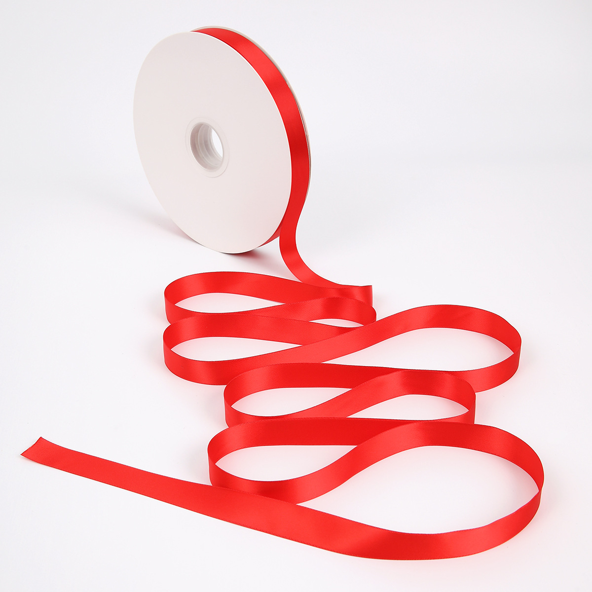 100 yardas de cinta de poliéster de doble cara cifrado cinta de color puro regalo de paquete de flores flores flores