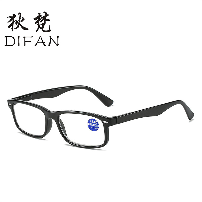 新款时尚防蓝光老花镜批发高清小框男女老花眼镜跨境舒适老光眼镜|ms