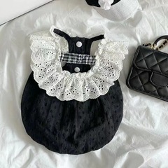 春の夏のワンピースペット服夏の猫のスカート熊博美猫比熊の薄いタイプの王女の洋気春秋タイプ