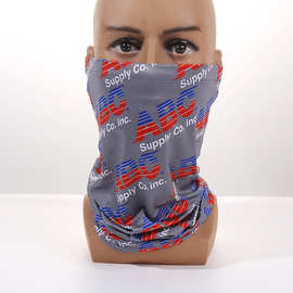 跨境牛奶丝百变魔术头巾面巾户外运动骑行面罩冰丝脖套头巾现货