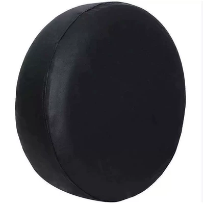 Amazon General Motors Spare Tire Cover Pvc Pebbled Suv Truck Off-Road Vehicle Tire Cover Pure Black Wheel Cover (Spare wheel cover)