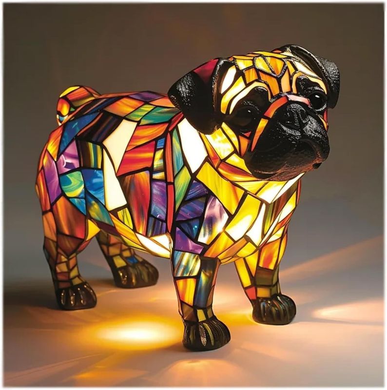 跨境Cat Lamp-Dachshund Lamp-Bigfoot Lamp树脂雕像LED灯摆件|undefined