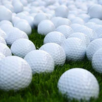 JR Golf двухслойный белый мяч для гольфа двухслойный тренировочный мяч для соревнований по мячу синтетический каучук материал зарин для печати логотипа