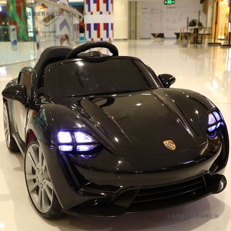 Baby Electric Car Four-Wheel Remote Control Car 1-4 Years Old Baby Toy Car Can Sit on the Kidsren's 2-Wheel Swing Stroller