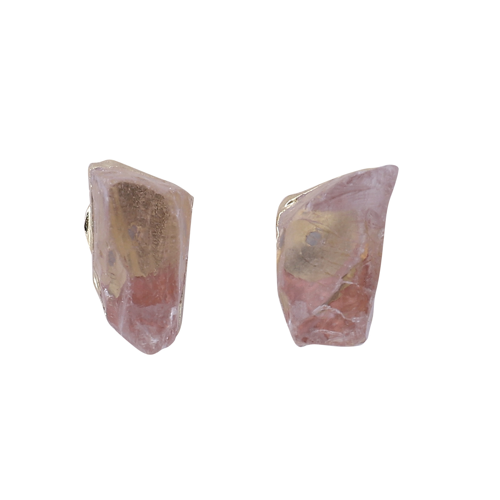 9g Weight 301 Stainless Steel Ear Needle Material Ear Studs Classification 1 Pair Quantity Holiday, Banquet Occasion Crystal Material Geometric Pattern Unisex Gender Plating Design Casual, Elegant, Lady Style 1 Pair Casual Elegant Lady Geometric Plating Crystal Ear Studs 14