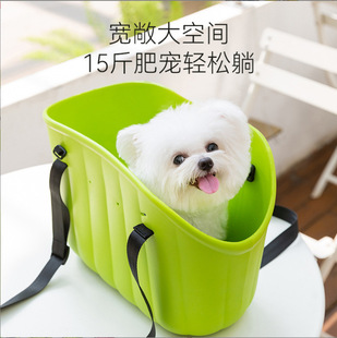 Wholesale EVA pet bag cat dog out portable breathable side open large space new eva hole bag