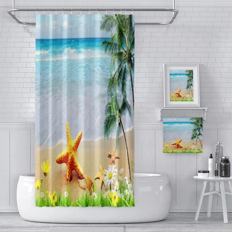 (Транеоператорская торговля), водостойкая занавеска, Amazon, 3D