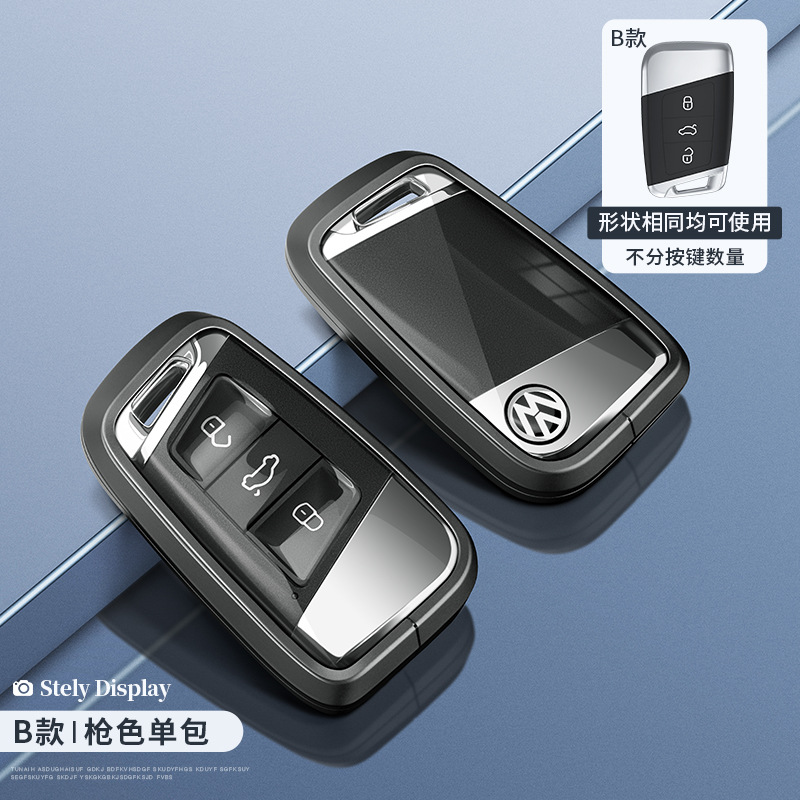 폭스 바겐 타입 B-건 컬러 투명 (단일 가방)