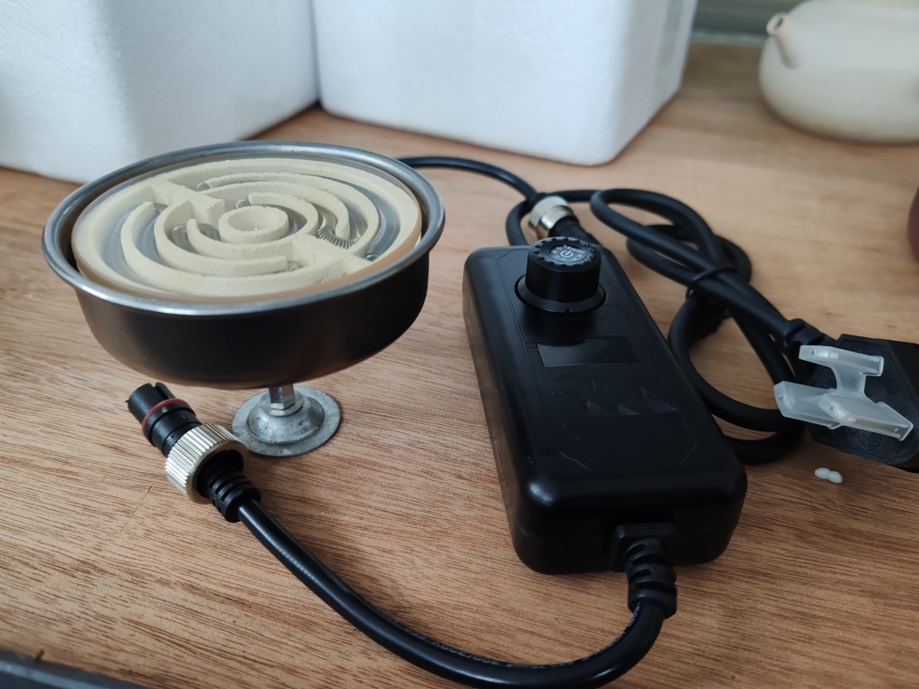 电炉丝电炉酒精炉两用煮水壶砂挑壶烤茶煮茶酒精炉改装电炉酒精炉