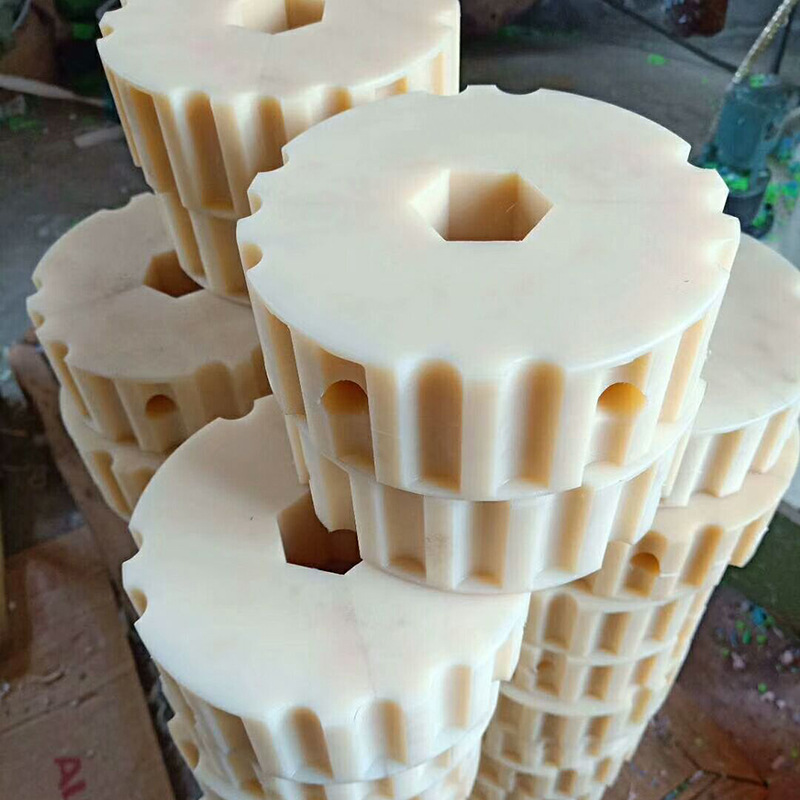 机加工高精度聚乙烯塑料工程零件 按尺寸加工高分子upe塑料异形件