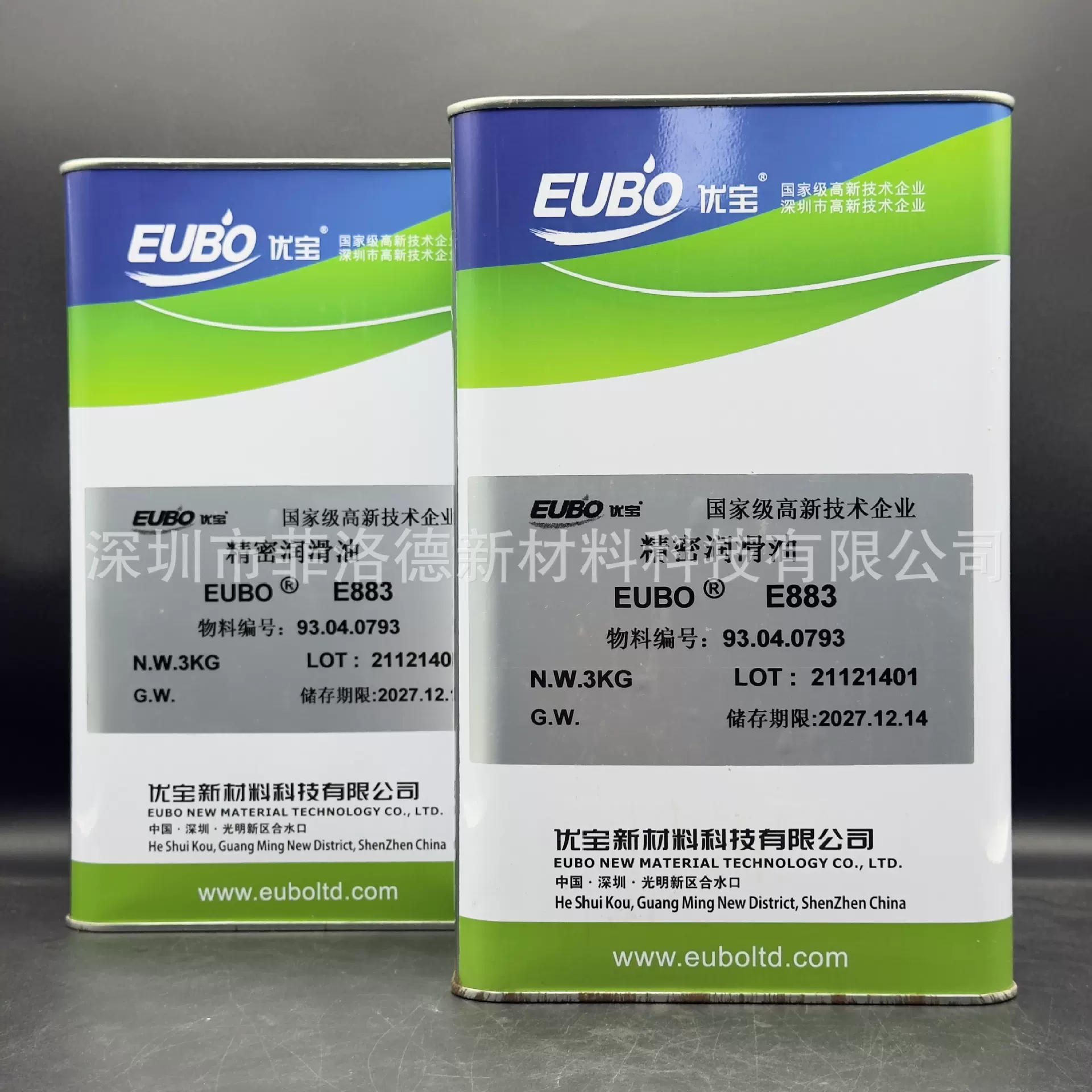 优宝EUBO E883精密润滑油 邦德海目星大族激光切割机导轨齿轮润滑