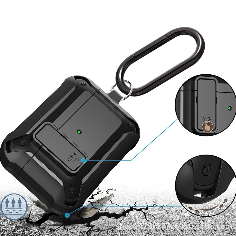 Airpodspro3 Protective Case Is Suitable for Apple Bluetooth Headphone Case Airpods4 Lock Switch Pro Protective Case