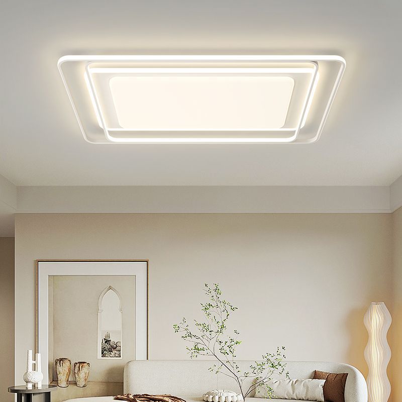 顾家智能客厅主灯大灯2024新款流行奶油风led吸顶灯全屋中山灯具