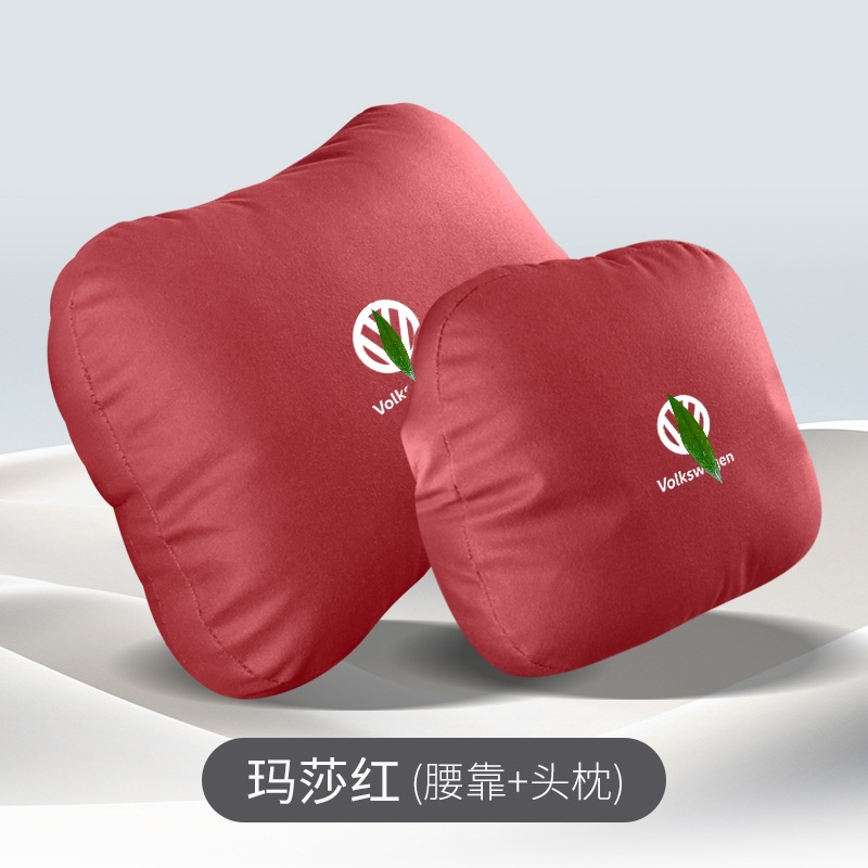 폭스 바겐 MAGOTAN LAVIDA TANYUE PASSAT SAGITAR TOUGUAN L TUYUE ID3 자동차 머리 받침 허리 목 베개에 적합
