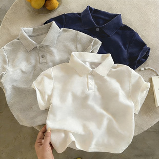 ��ɫ���޶���T���հװ�͸�⃺ͯpolo��ͯ�b��ͯ�ļ�Ůͯ���¿ɐ�