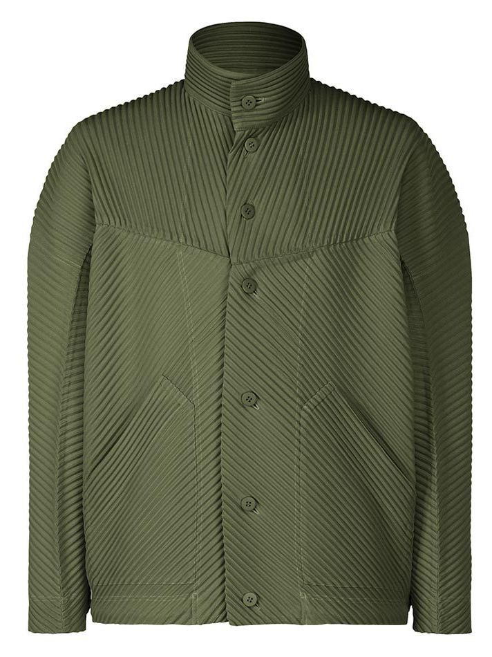 Chaqueta Informal Holgada de Otoño 2025, Chaqueta de Diseñador de Nicho Unisex, Cárdigan Plisado para Hombre