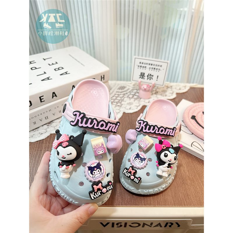 Girls' Croc Shoes Women's Children's Girls' Anti-Slip, Deodorant Lightweight Indoor Sandals Summer Slippers 2025 New Style