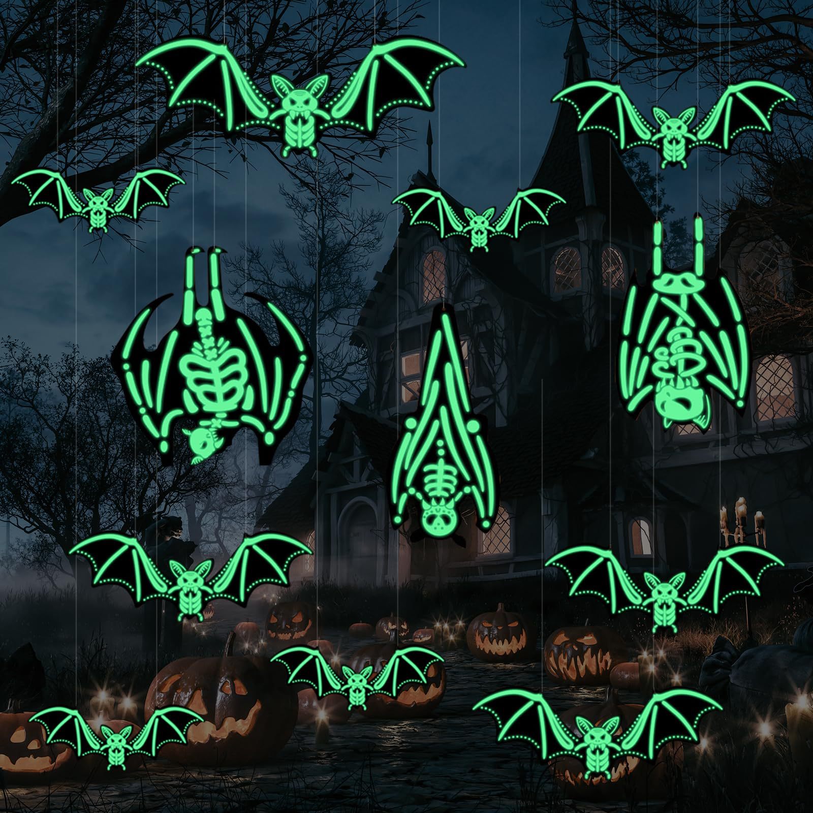 할로윈 박쥐 장식 5