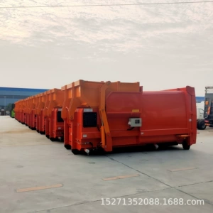 Factory Direct Sales 18-Cubic-Meter Mobile Compression Garbage Bin Intelligent Garbage Collection and Compression Transfer Station Available for Export