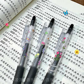 百乐专卖日本pilot百乐Juice果汁中性笔DIY贴纸系列按动笔0.5mm考