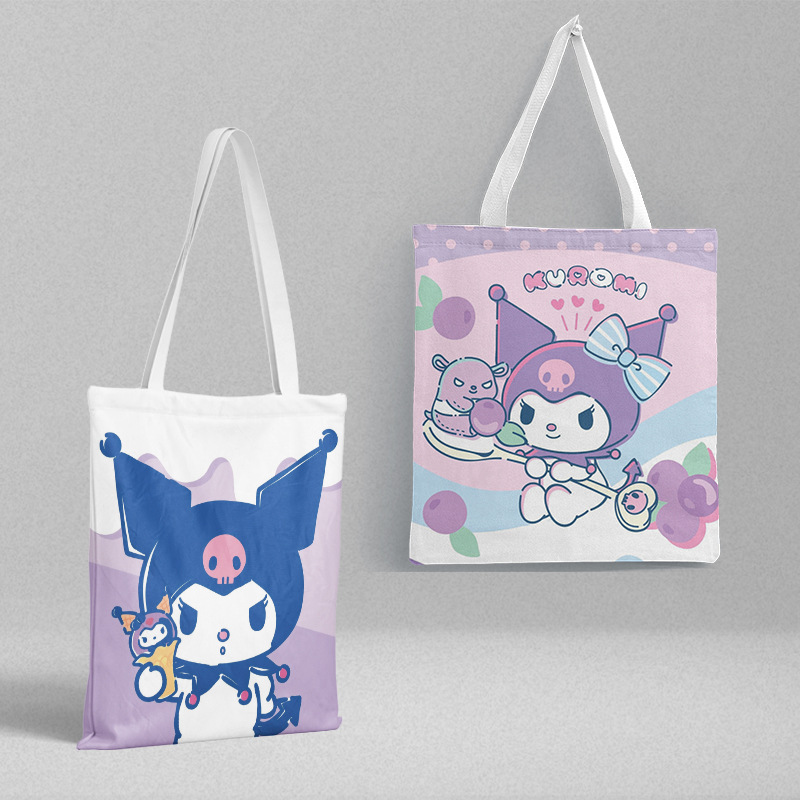 Bolsa de lona Sanli Gull pequeña fresca y simple estilo ins versión coreana hermosa bolsa de hombro bolsa de compras portátil al por mayor