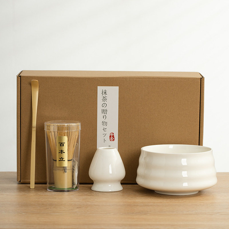 Té especial transfronterizo, cepillo de matcha, té de Baibenli, combinación de té, juego de té de matcha japonés, caja de regalo