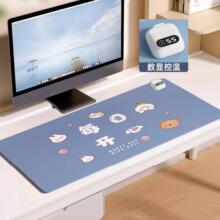 加大桌垫鼠标垫办公室加热桌面学生保暖电热电脑写字发热暖手防水