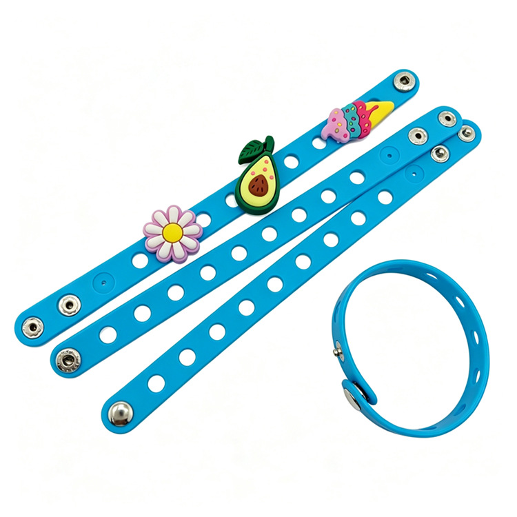 Pulsera de Silicona Desmontable con Muñeco de Dibujos Animados