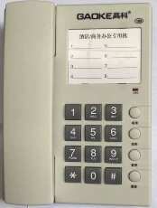 高科189无来电显示电话机宾馆酒店客房商务可挂墙壁固定台式座机
