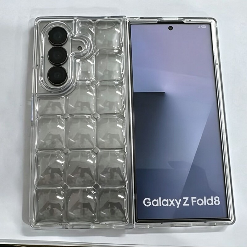 INS-style iPhone 18 Duo ice cube phone case, D7 Samsung Z Fold 8 Ultra, detachable DIY bubble case INS-style iPhone 18 Duo ice cube phone case, D7 Samsung Z Fold 8 Ultra, detachable DIY bubble case