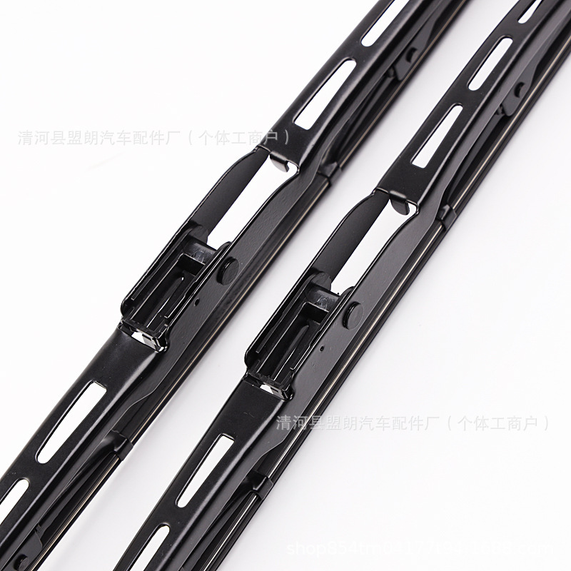 車のワイパーユニバーサル U 字型ボーンワイパーオフロードトラックフロントワイパーブレードサイレント三輪車鉄フレームモデル|undefined