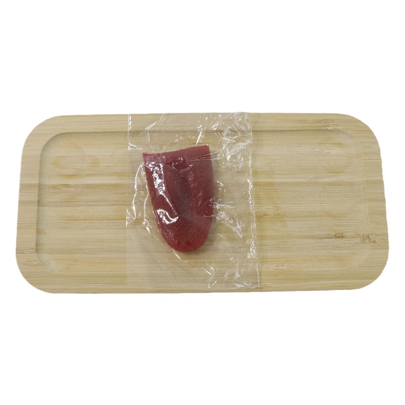 Lengua de simulación de miedo horror accesorios mágicos aguja de acero lengua falsa de Halloween 16g