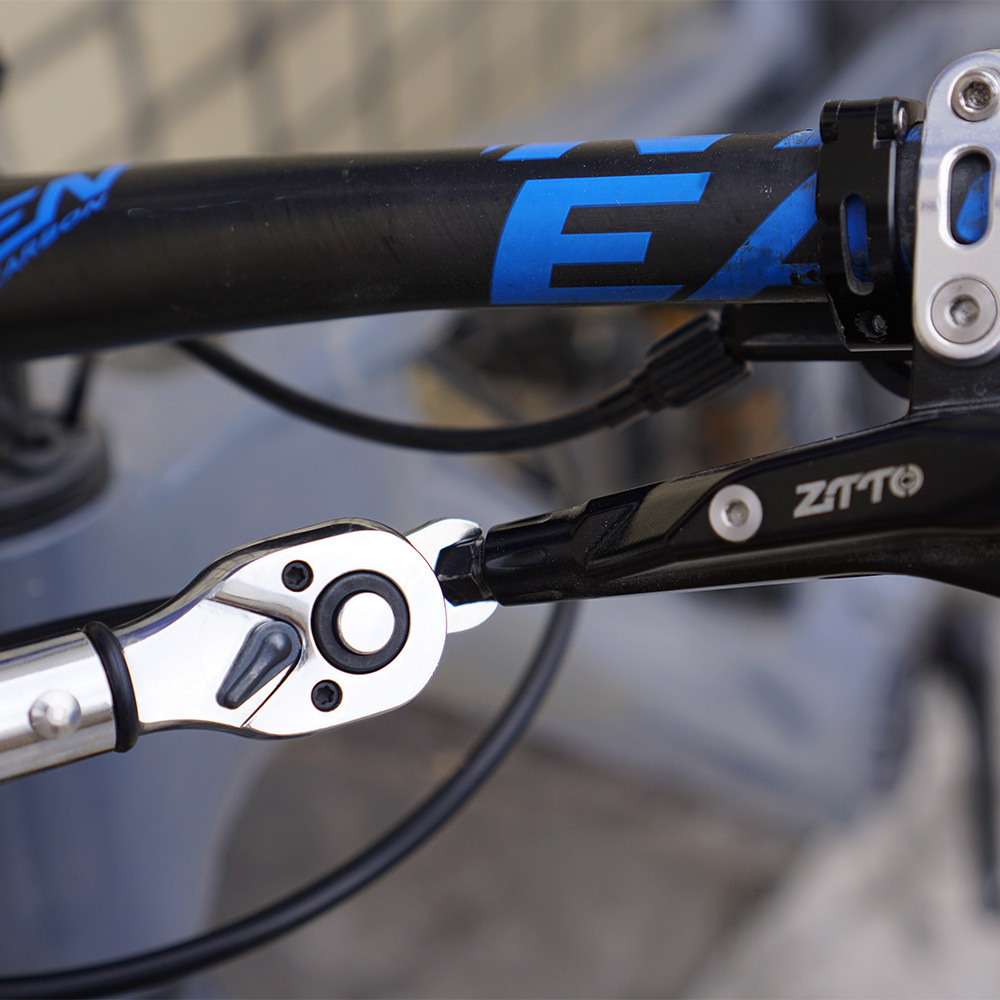 ZTTO Mountain Road Bicicleta Frenos Frenos Cambio de mano Tornillo Llave dinamométrica Herramienta de bloqueo de tubería de aceite de 8mm