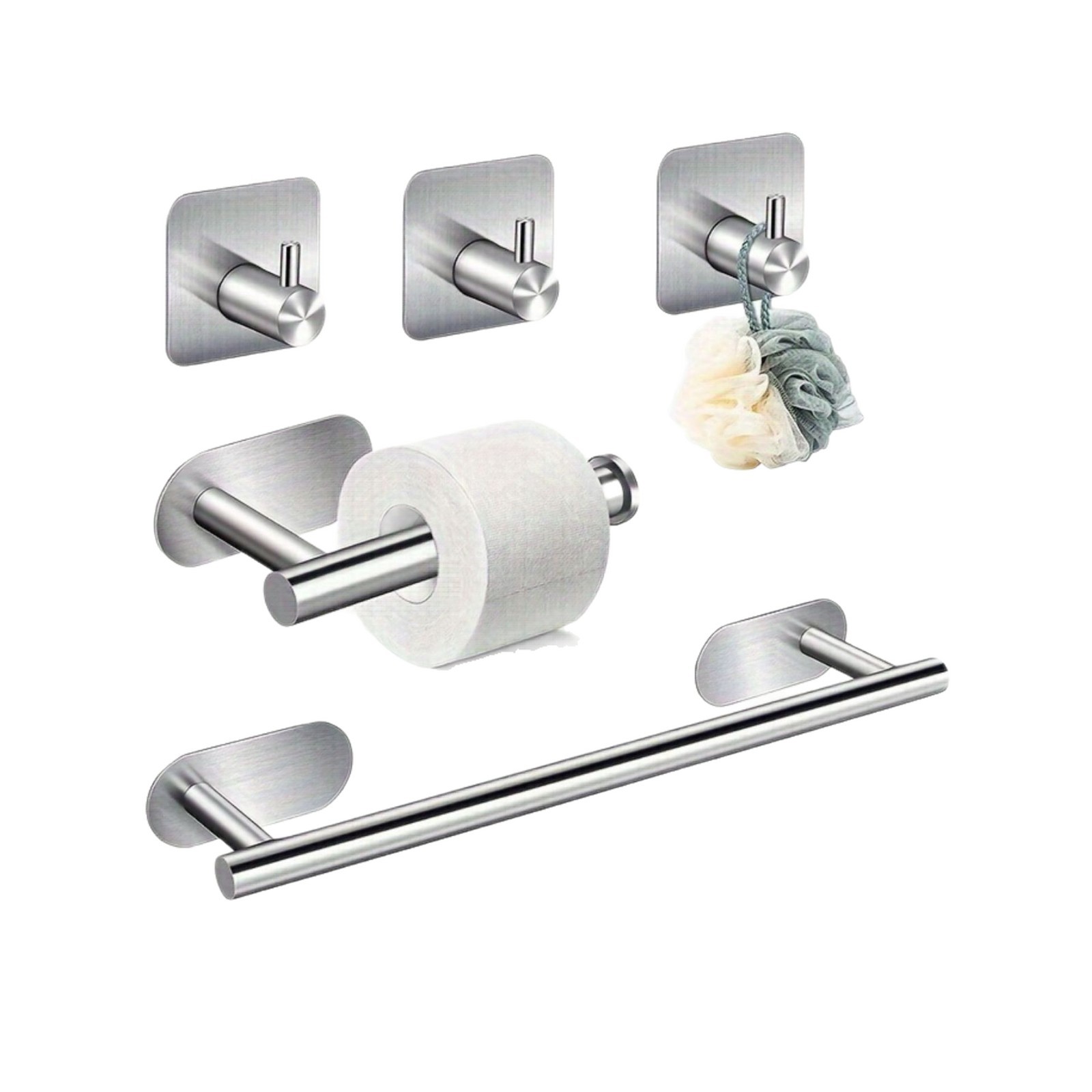 Fuente transfronteriza de acero inoxidable toallitas de acero inoxidable gancho para ropa gancho para sombrero gancho para toallas de baño toallitas de baño