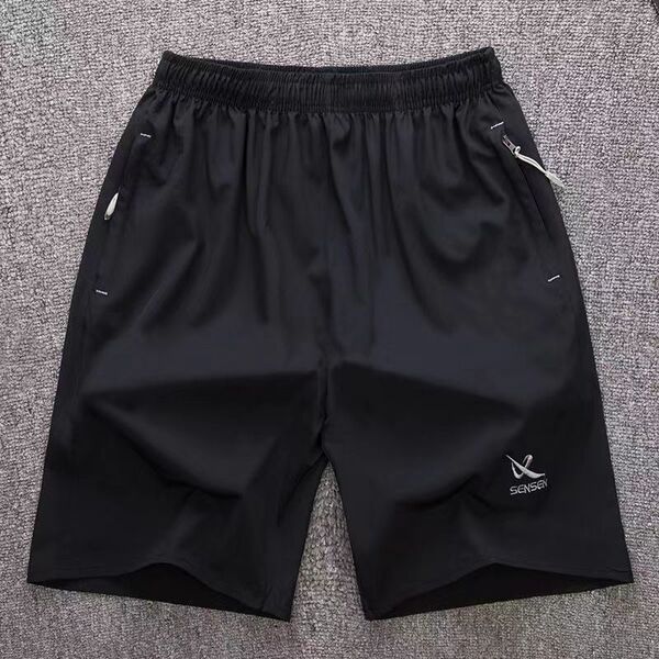 Summer silk elastic shorts