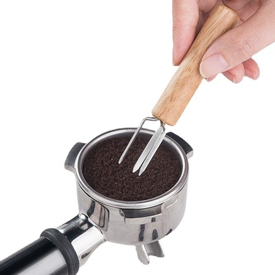 咖啡布粉针结块打散器搅拌松粉针散粉器针式布粉器辅助器咖啡机