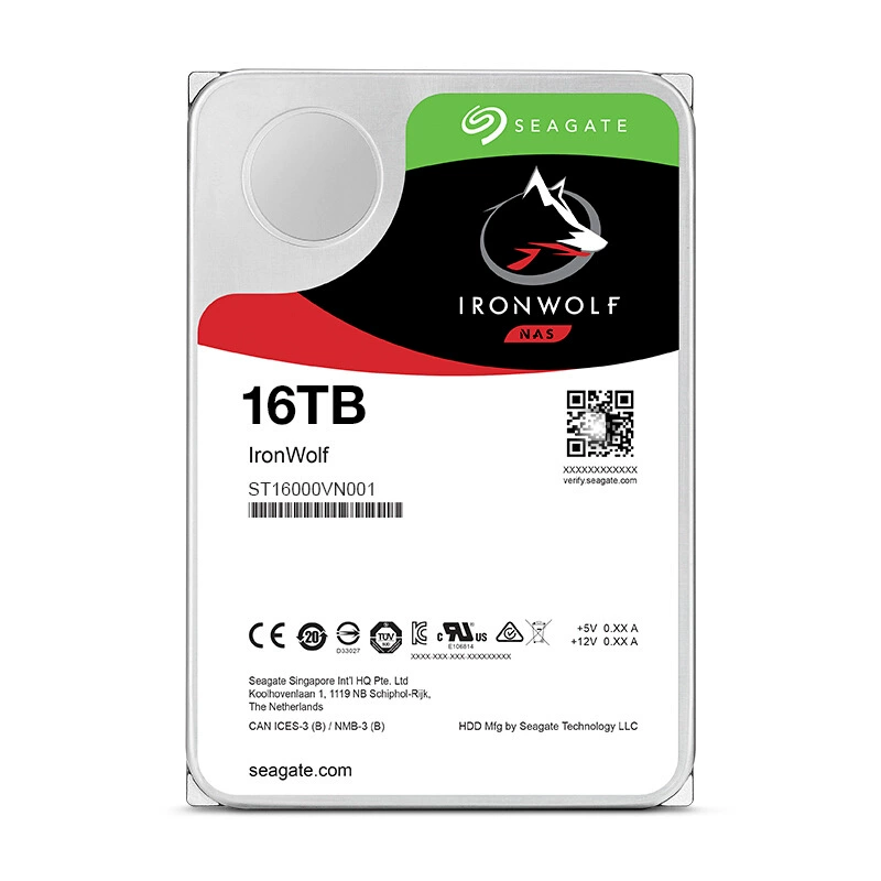 Подходит для Seagate Cool Wolf 16 ТБ жесткого диска NAS, серверного массива, корпоративный 3.5" ST16000VN001