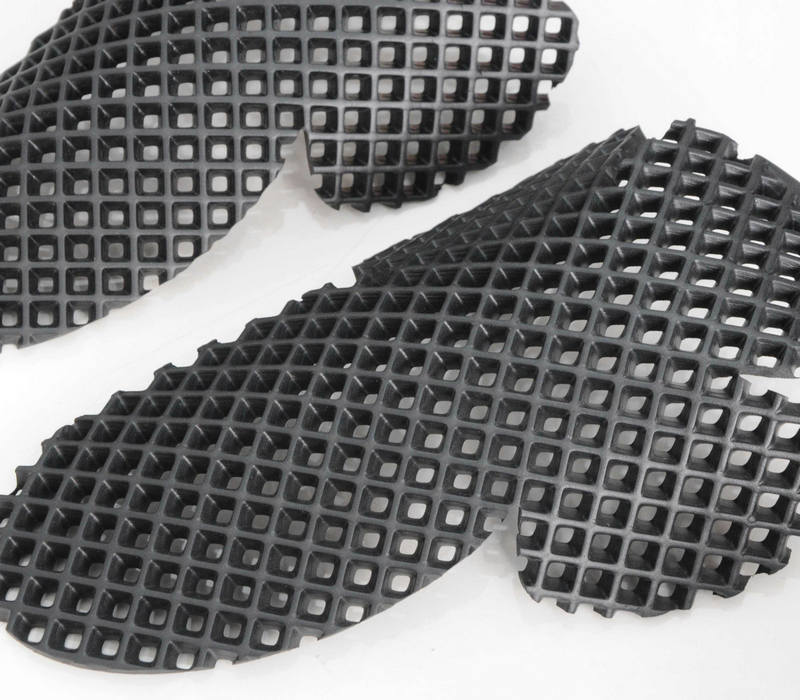 Alta elástico alta espuma fría prensado en caliente Eva pegatina molde de tela malla espuma engrosada rodillera motocicleta jeans equipo de protección